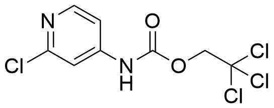 2,2,2-trichloroethyl (2-chloropyridin-4-yl)carbamate